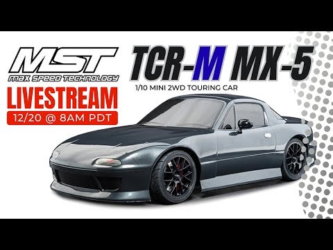 🔴LIVE: HOLIDAY STREAM PART 1 - MST TCR-M MX-5 Touring Car kit Live Saturday, December 20, 2025