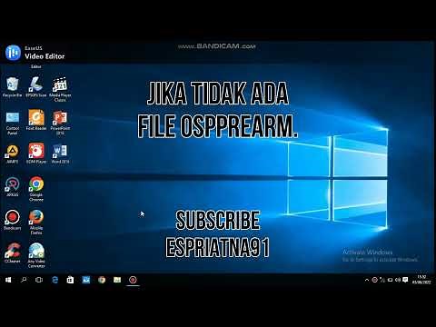 SOLUSI TIDAK MENEMUKAN FILE OSPPREARM
