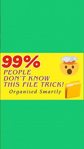 How To Organize file #fileexplorer #filemanagement #fileorganization #windows11 #windows10
