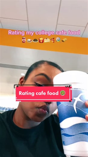 I’m back... rating my college cafe food 😬 #fyp #whatieatinaday #ratingfood #rate #collegelife #dormlife #collegecafeteria #collegecampus