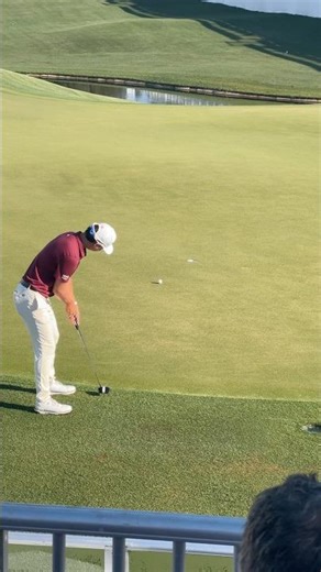 Min Woo Lee makes birdie on Par 3 Hole #15 at PGA Houston Open