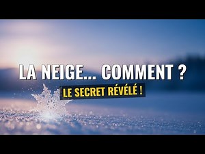 Comment la neige se forme t elle ?