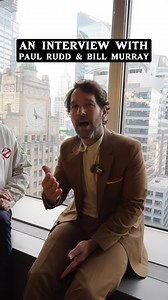 Iconic interview with Paul Rudd and Bill Murray? WE GOT ONE!☎️ #Ghostbusters: Frozen Empire is exclusively in cinemas NOW | Ghostbusters