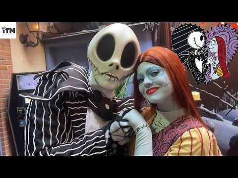 Meet Jack Skellington & Sally! • Disney Halloween