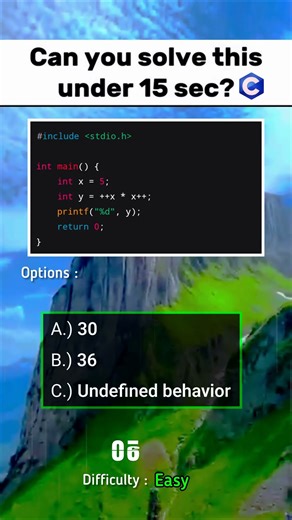 Code while else are scrolling #c#cprogramming #cinterviewquestions