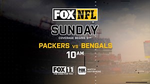 8 comments | Today on FOX 11, Aaron Rodgers leads the Packers against Joe Burrow and the Bengals, Coverage begins SUNDAY at 9A on FOX 11, The Ones for You! | FOX 11 Tucson | Facebook