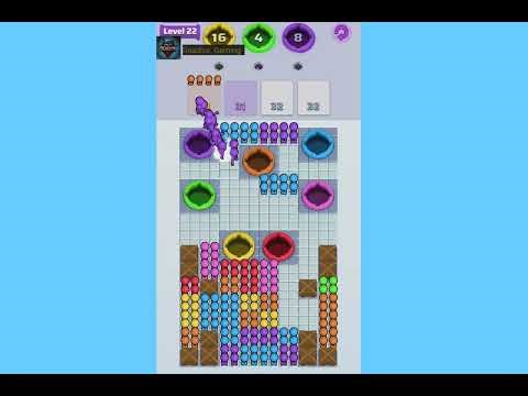Hole Escape Level 22 Hard. Walkthrough Gameplay