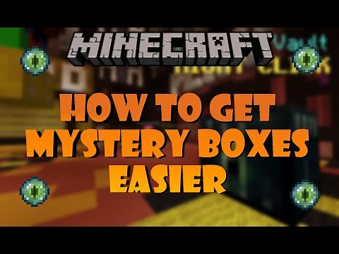 MINECRAFT HYPIXEL - HOW TO GET MYSTERY BOXES EASILY