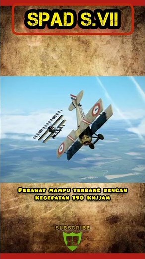 Pesawat SPAD SVII ? 🤔