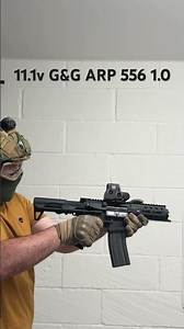 G&G ARP 556 / ARP 9 1.0 Full Auto test fire. 11.1v battery. Airsoft.
