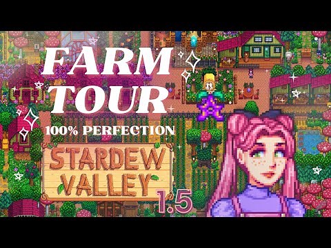 Stardew Valley - Farm Tour 100% (no mods/year 10)