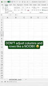This Excel Hack saved me so much time! 🤯 👉🏼 Comment "Excel" to get my Free Excel Shortcuts Guide! In this tutorial, you'll learn how to Auto-fit columns and rows in Excel using VBA! #excel #spreadsheets #exceltips #accounting #workhacks #corporate #exceltricks | Excelbychris