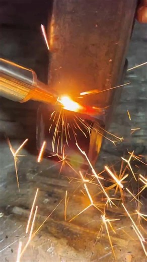 65K views · 511 reactions | Welding 3mm thick steel pipes with a...