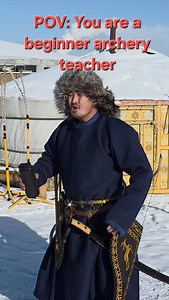 Teaching archery to beginners #ArcheryTraining #archery #horsebackarchery #WarriorCulture | Altan Nergui