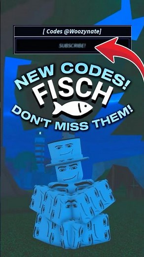 BRAND NEW AND WORKING CODES IN FISCH! 🤿🎣 #fisch