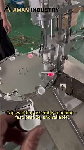Streamline your packaging process with our Cap Wadding Assembly Machine