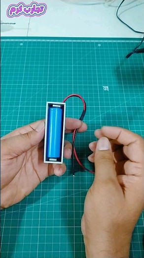How to make 18650 battery holder#diy