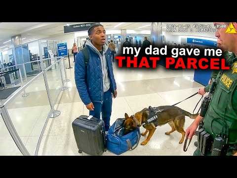 When Drug Dealers Realise They Were Busted At The Airport