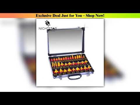 35pcs Router Bit — Best Seller (2025): 35pcs Router Bit Set Carbide Professional
