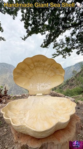 From Raw Material to Giant Sea Shell 🐚
