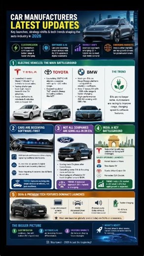 Car Manufacturers: Latest Updates & Industry Trends (2026)
