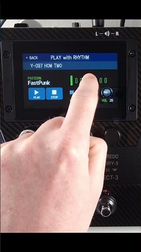 How To Adjust The Rhythm Tempo For The ZOOM G6 Guitar Multi Effects Pedal