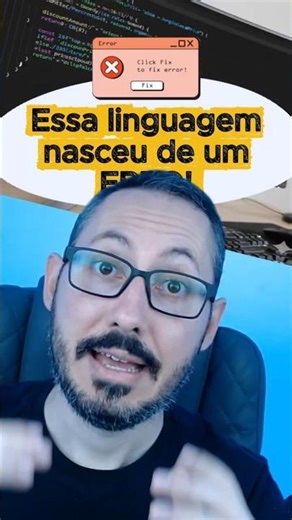 Essa Linguagem Nasceu De Um Erro! #programaçãoweb #curiosidades #programming