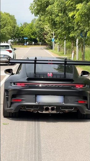 Porsche 992 GT3 RS *LOUD LAUNCH CONTROL (BRILLSTEEL RACE EXHAUST) #stage4tuning #porsche #gr3rs #fyp