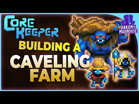 Building a Caveling Mob Farm | Core Keeper 1.1
