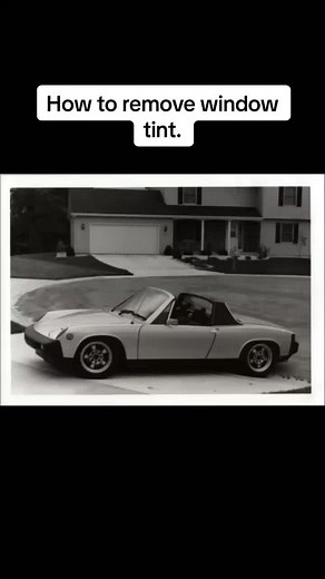 A quick and easy way to remove old window tint. #diy #howto #windowtint #removal