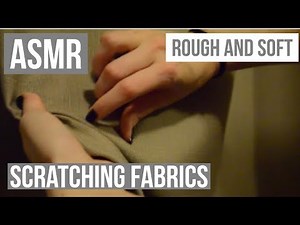 Asmr: Scratching on fabrics and t-shirt | Soft and rough *No talking/whispering*