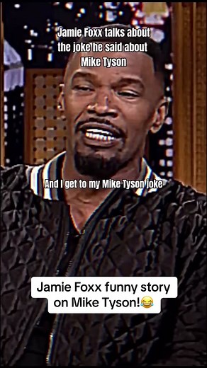 Jamie Foxx funny story on Mike Tyson! 😂 #jamiefoxx #mikey #miketyson #miketysonboxing #miketysonpodcast #🥊 #boxing #comdey #funny