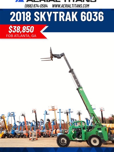 2018 SkyTrak 6036 Telehandler for Sale in Atlanta
