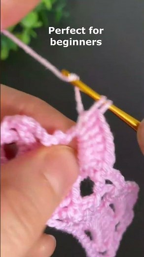 Super Easy Crochet Shell Stitch 🌸 For Beginners