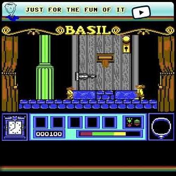 Basil (C64 game of 1987) 🕵️‍♂️ Hidden Puzzle I Missed Back Then