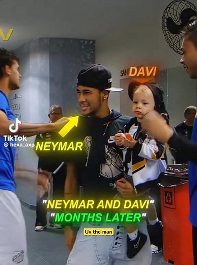 Neymar and his son 🤣❤️‍🔥😘 #football credits to hexa ￼￼