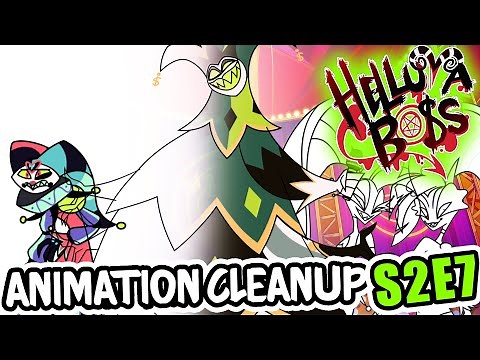 ANIMATION CLEANUP HELLUVA BOSS - MAMMON’S MAGNIFICENT MUSICAL MID-SEASON SPECIAL // S2: Episode 7