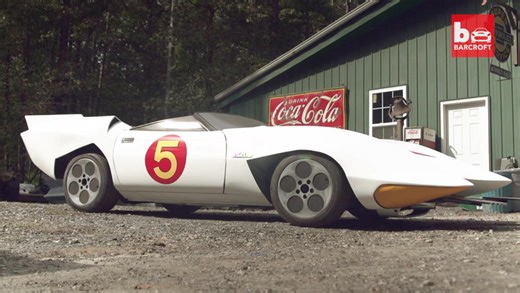 Cartoon junkie builds Mach 5 from Speed Racer