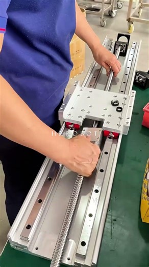 ball screw drvien linear guide module assembly #linearmotion #linearactuator #linearmotion #facotry