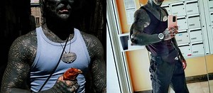 Black Alien Anthony Loffredo szokuje transformacją ciała. A to dopiero 29 procent!