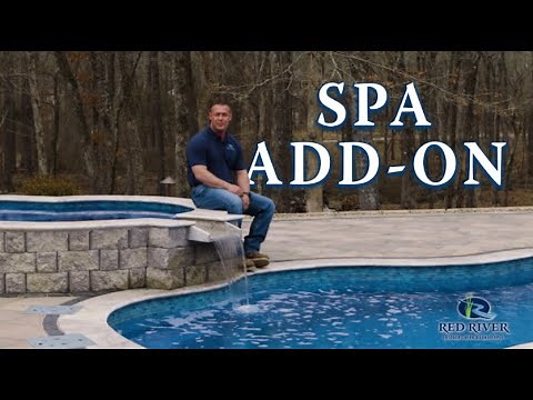 Can you add a hot-tub to a fiberglass pool?