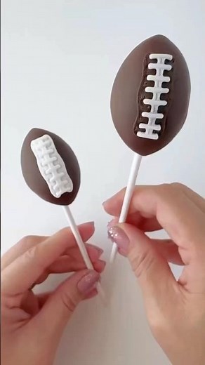 Football Cake Pops for Football Season! 🏈 | Game Day Treat Ideas