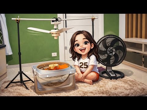 Testing the Teto Vent-Delta fan, will it work? #pietronatel Fan Kipasangin Kipas