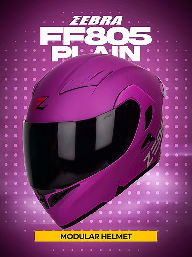Experience Ultimate Protection with the ZEBRA FF805 PLUS Helmet!