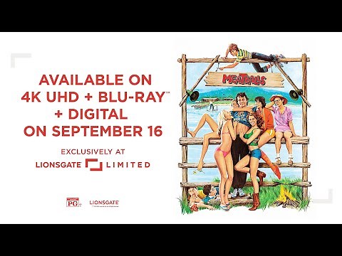 Meatballs 4K SteelBook® - Official Trailer - Bill Murray