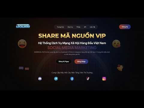 Share Source Code SMM Panel Dịch Vụ Mạng Xã Hội Có AI [Mới Nhất 2026]