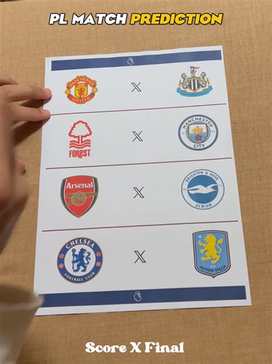 Football predictions for matchday 26/27 November 2025 #PremierLeague | Score X Final