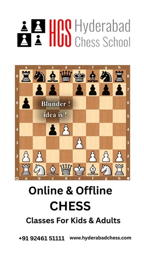Hyderabad Chess School on Instagram: "Chess is more than a game—it’s strategy, focus, and confidence. Train with Hyderabad Chess School and level up your play. Train with Hyderabad Chess School and learn chess step by step with expert coaching — available online and offline. Contact Us:+91 92461 51111 Visit Us: www.hyderabadchess.com #chess #chessgame #chessington #chesspuzzle #chessmaster #chesscom #chesstactics #chesslife #chessplayer #ChessOnline #chessoffline #chessonlineclasses #chessforkid