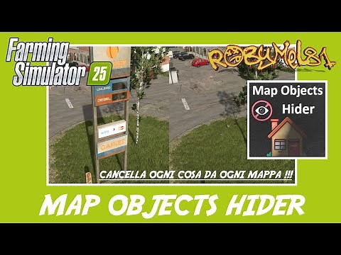 Map Objects Hider - TEST MOD - ➤ Farming Simulator 25