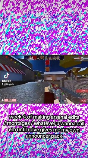 WEEK 4! #gaming #arsenal #robloxarsenal #montage #rolve #compilation #tuff #tuffy #blud #notforkids
